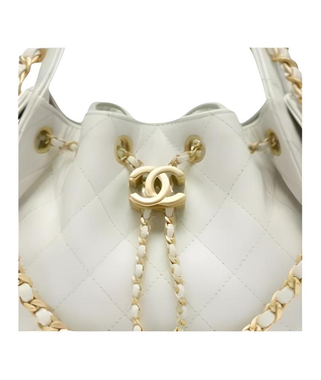 CHANEL Кожаная сумка через плечо, фото 2