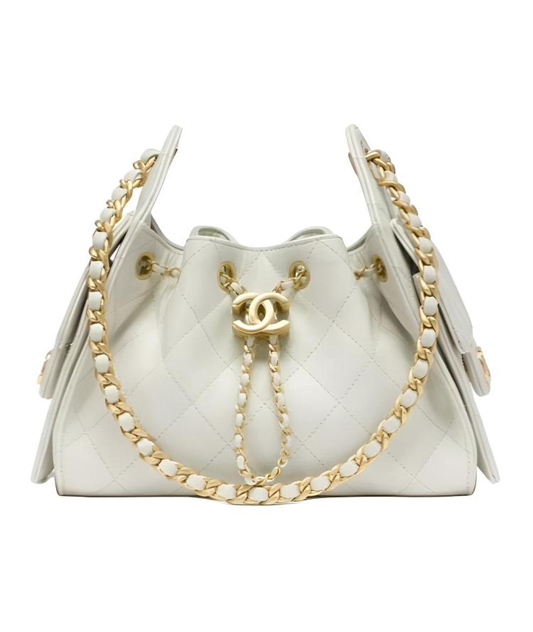 CHANEL Кожаная сумка через плечо, фото 1