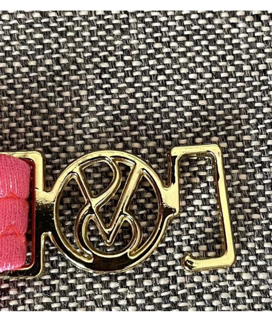 VAN PALMA Коралловый хлопко-эластановый купальник, фото 3