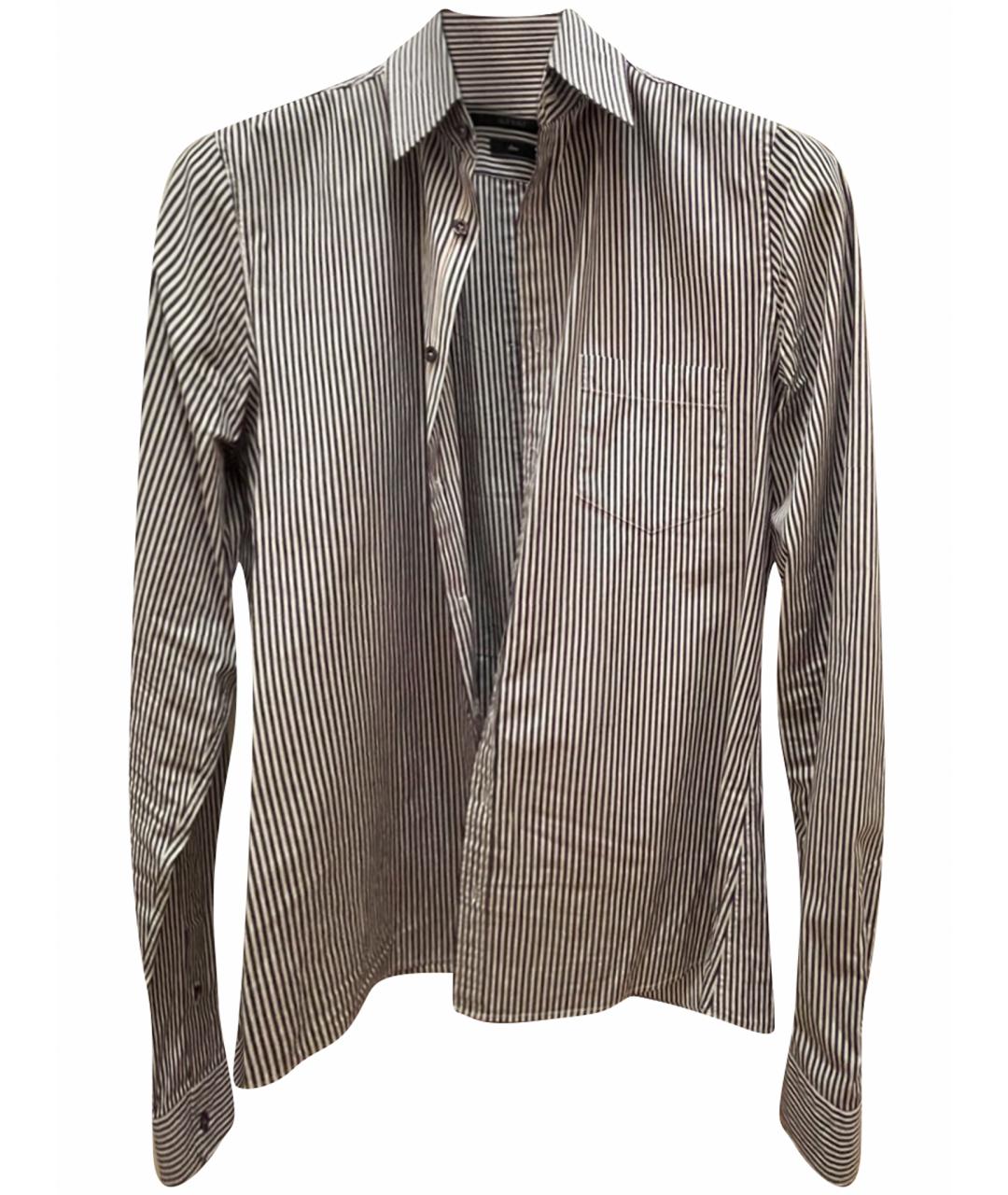 GUCCI Синяя хлопковая кэжуал рубашка, фото 1