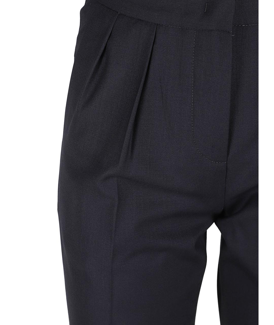 FABIANA FILIPPI Синие прямые брюки, фото 3