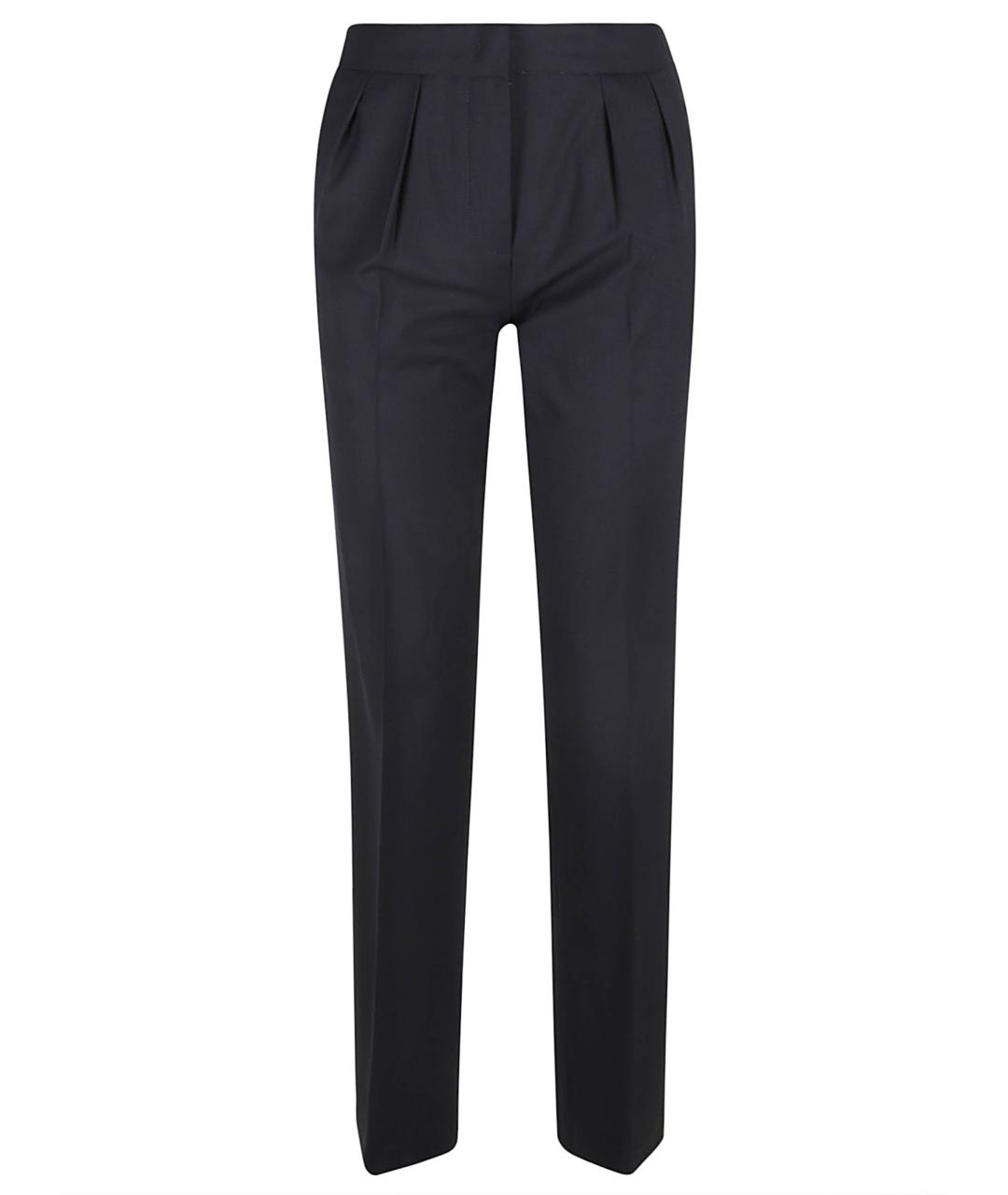 FABIANA FILIPPI Синие прямые брюки, фото 1