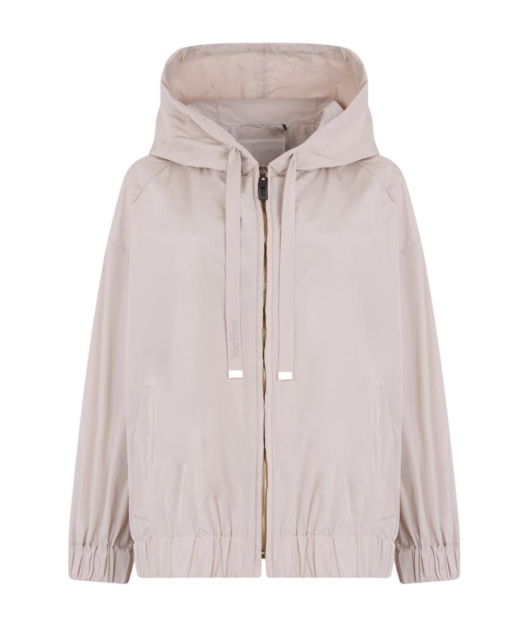 'S MAX MARA Бежевая полиэстеровая куртка, фото 1