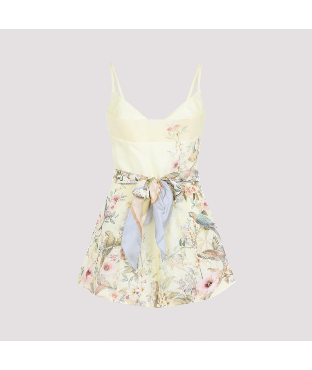 ZIMMERMANN Льняное повседневное платье, фото 3