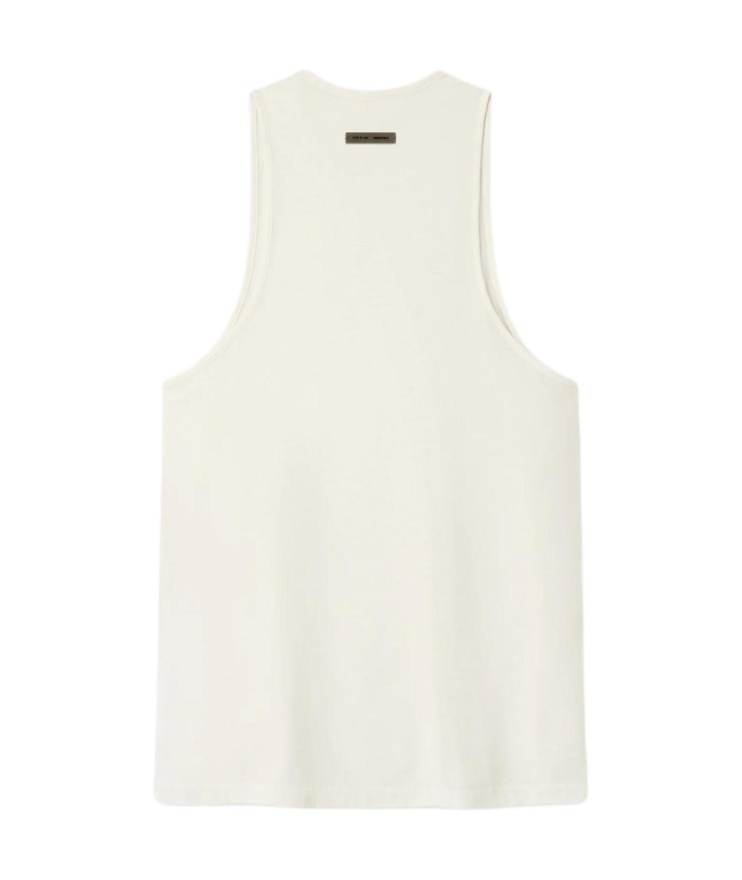 FEAR OF GOD ESSENTIALS Бежевая майка, фото 2