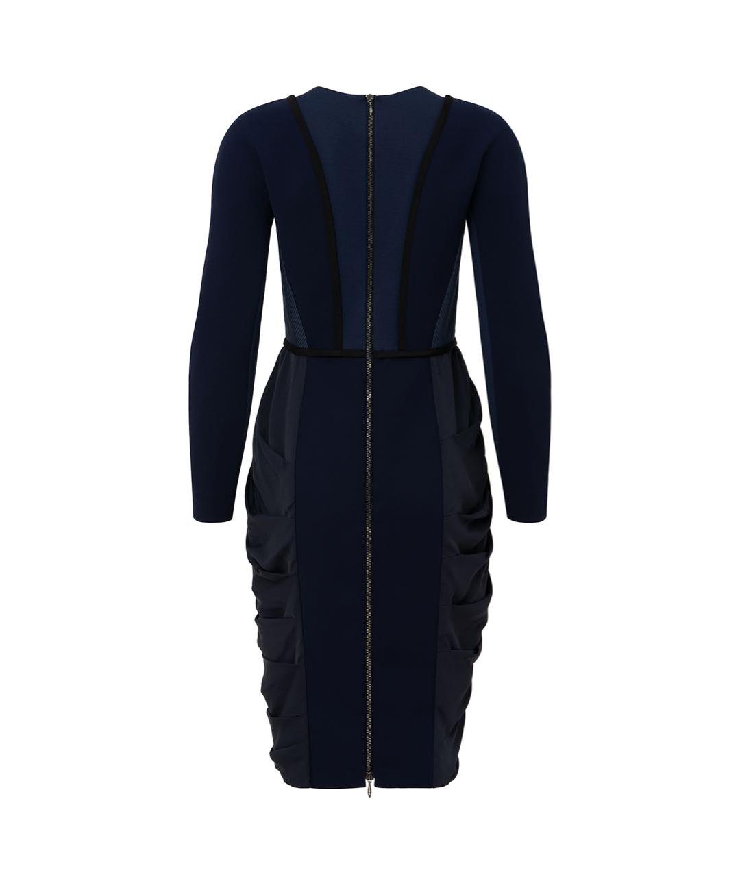 SPORTMAX Темно-синее вечернее платье, фото 2