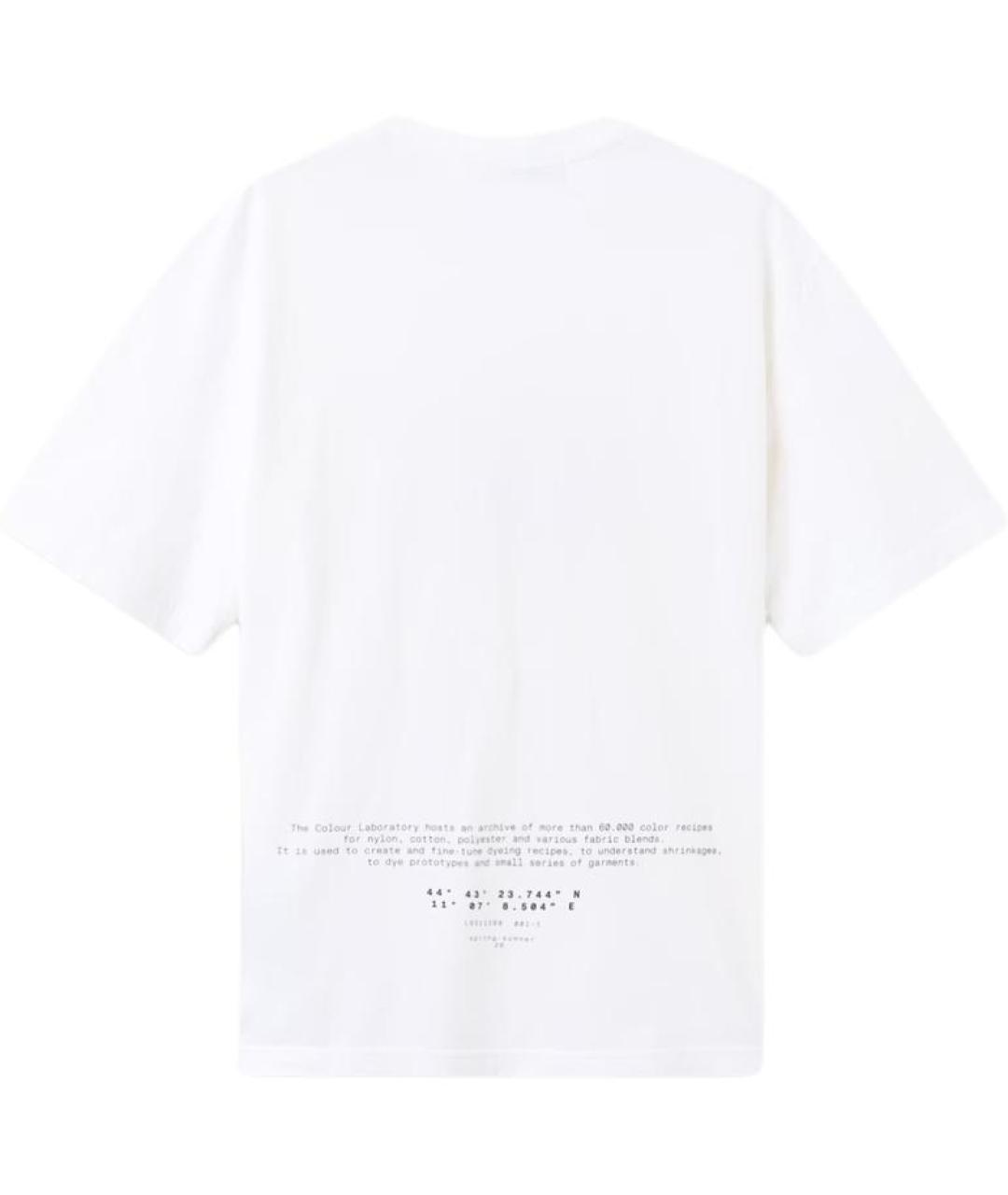 STONE ISLAND Белая футболка, фото 2