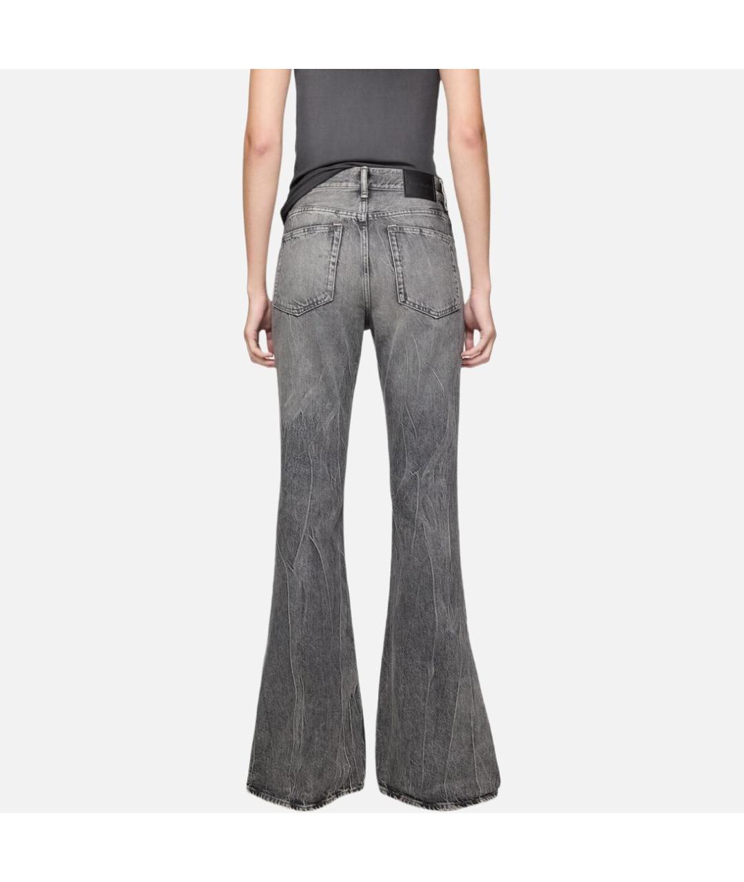 ACNE STUDIOS Черные прямые джинсы, фото 5