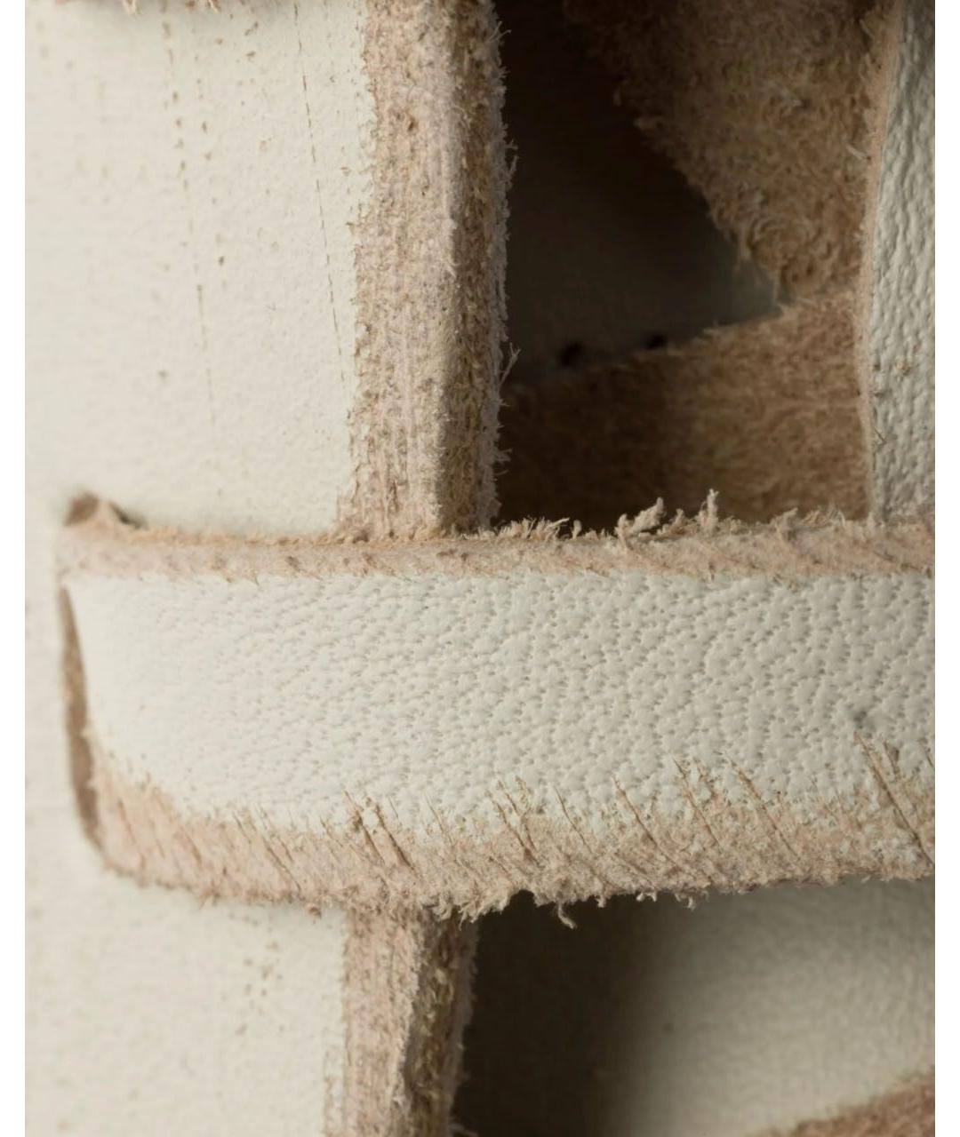 PRADA Белые кожаные кеды, фото 4