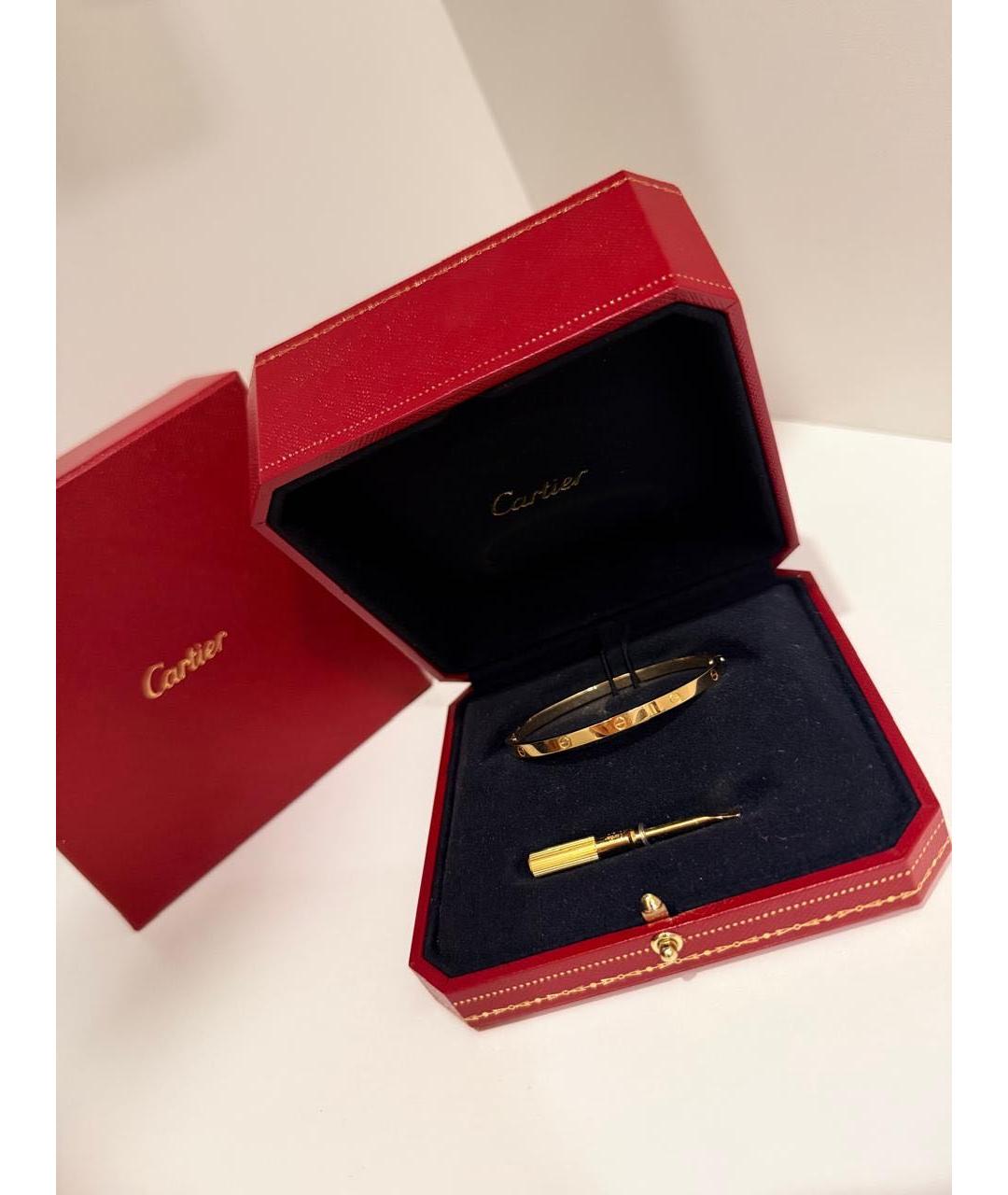 CARTIER Браслет из желтого золота, фото 2