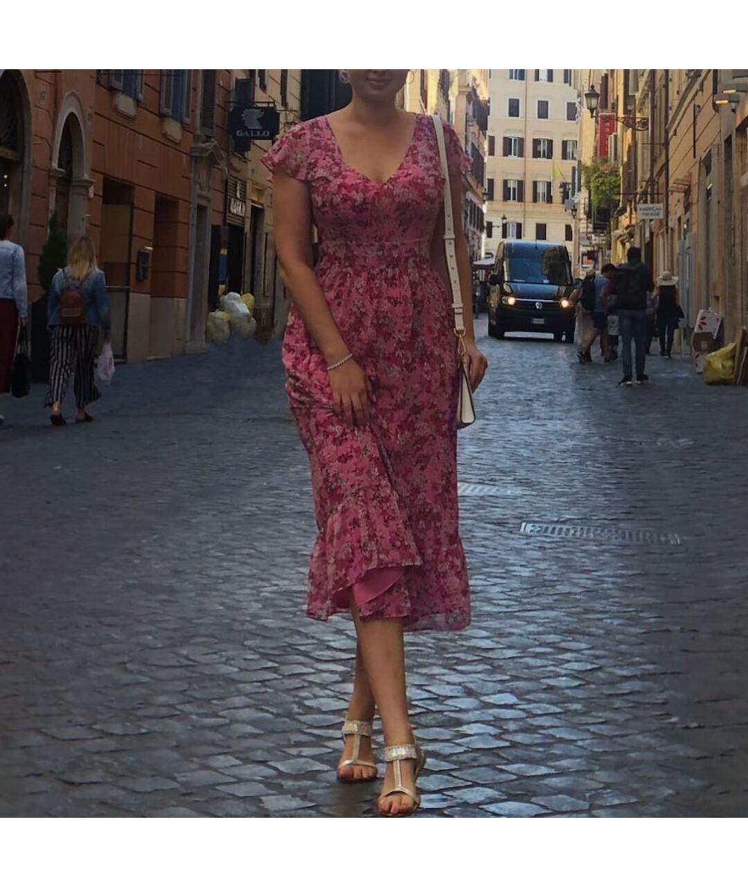 MICHAEL MICHAEL KORS Розовое полиэстеровое платье, фото 4
