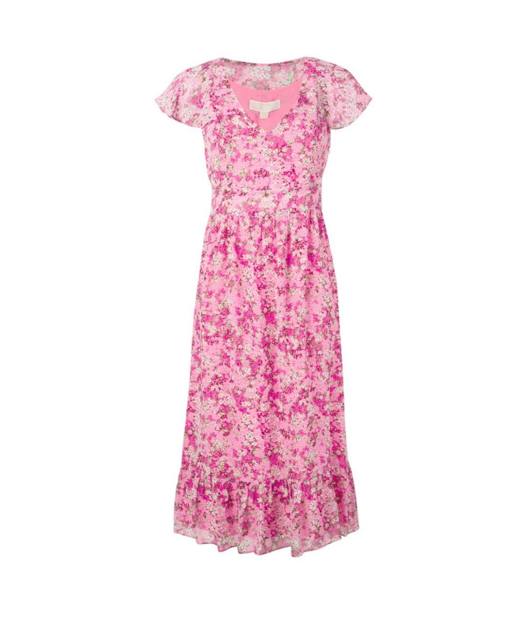 MICHAEL MICHAEL KORS Розовое полиэстеровое платье, фото 1