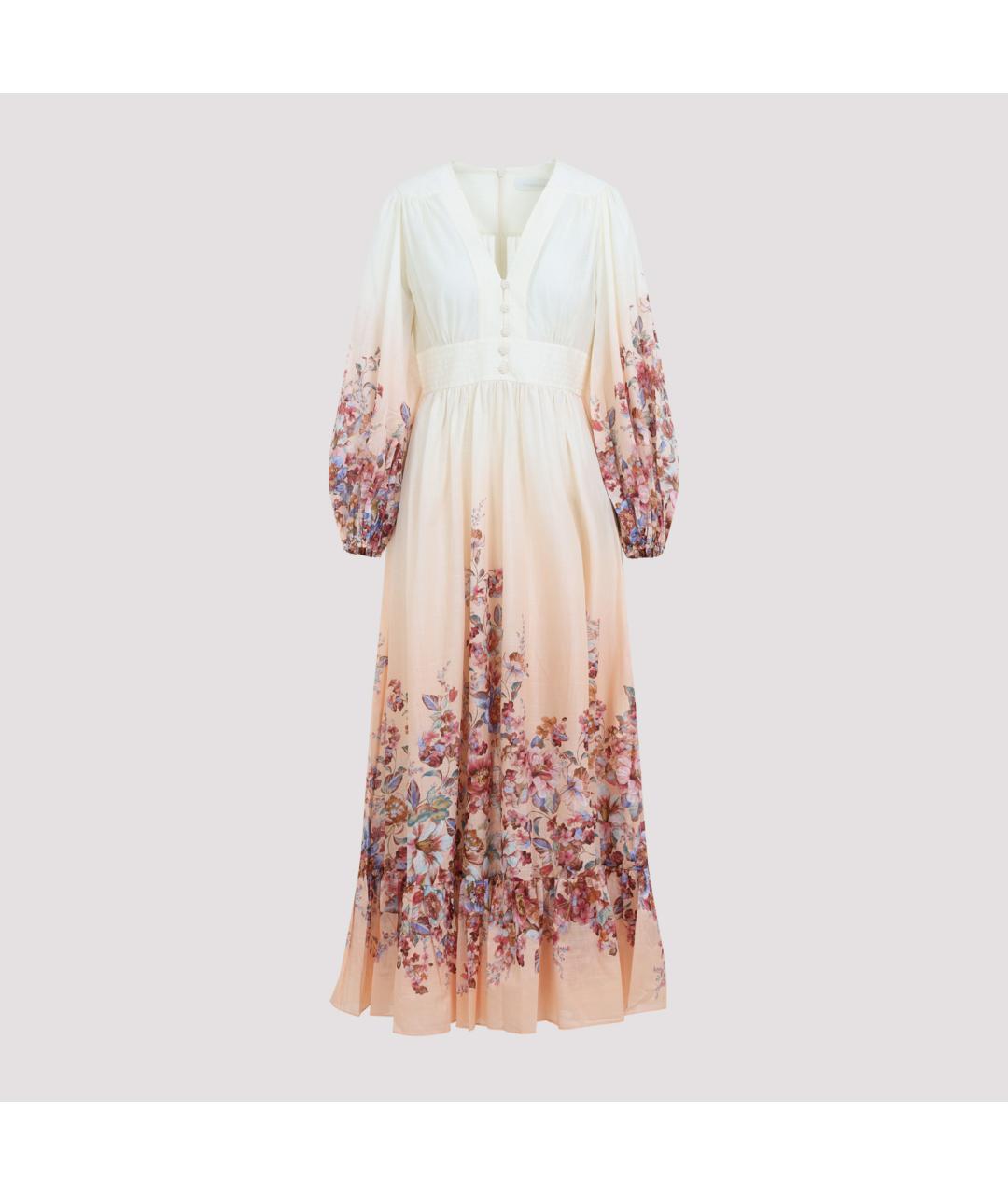 ZIMMERMANN Мульти хлопковое повседневное платье, фото 2