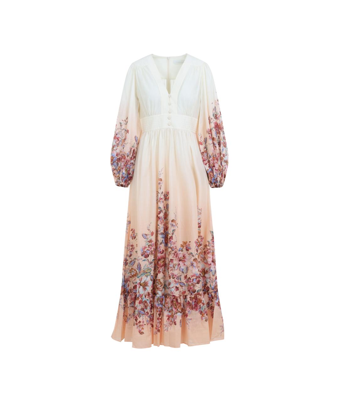 ZIMMERMANN Мульти хлопковое повседневное платье, фото 1