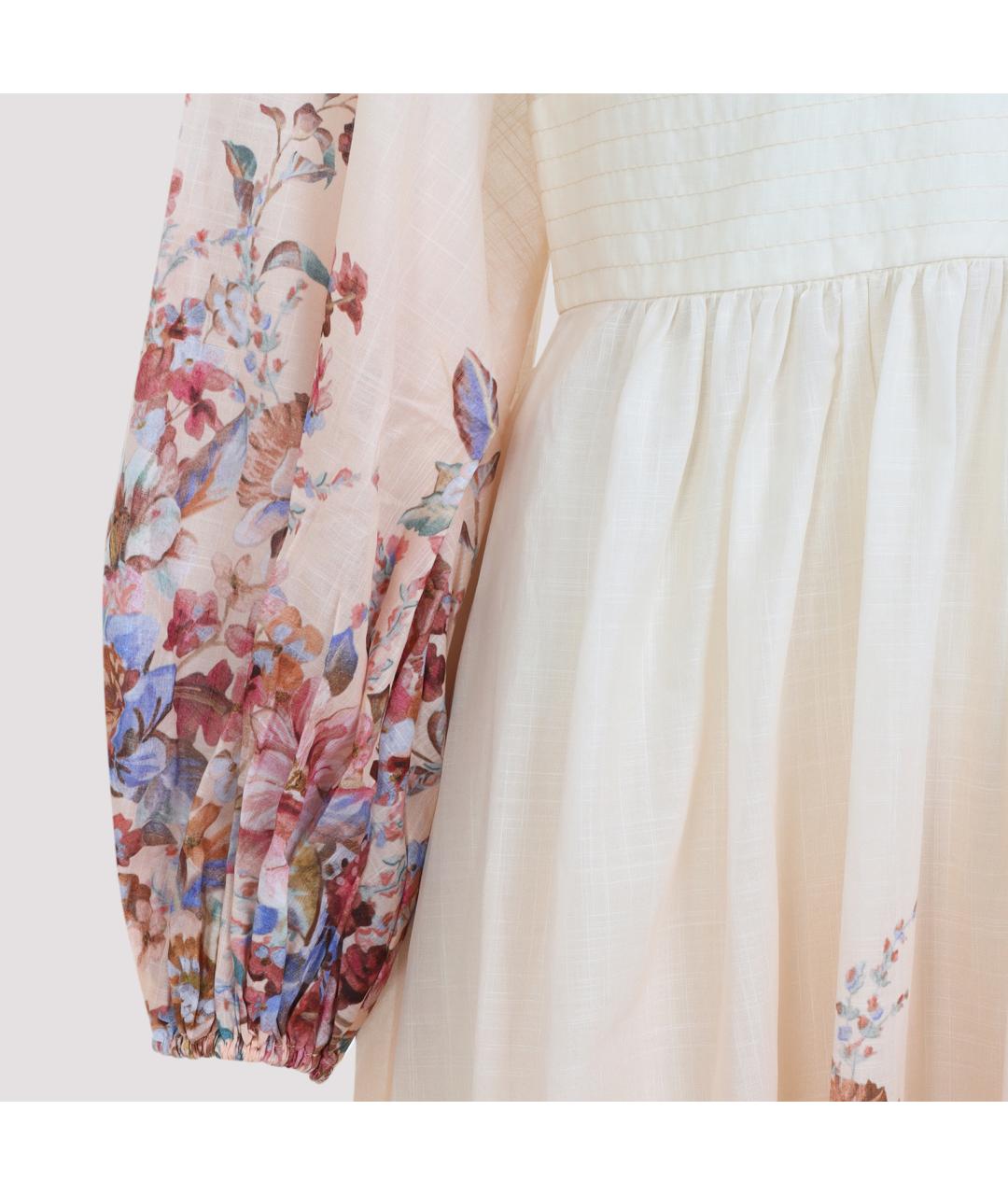 ZIMMERMANN Мульти хлопковое повседневное платье, фото 5