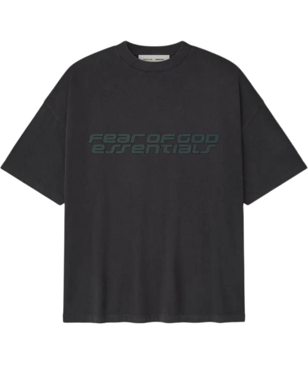 FEAR OF GOD ESSENTIALS Черная футболка, фото 1