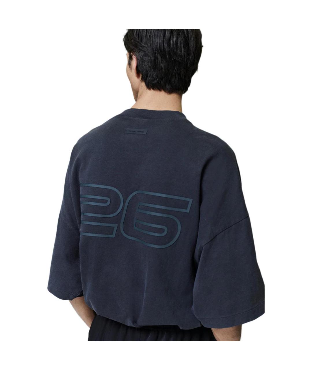 FEAR OF GOD ESSENTIALS Черная футболка, фото 4
