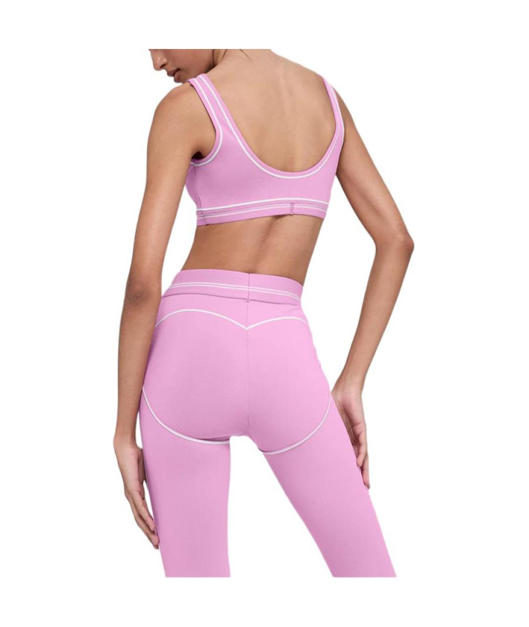 ALO YOGA Розовая майка, фото 2