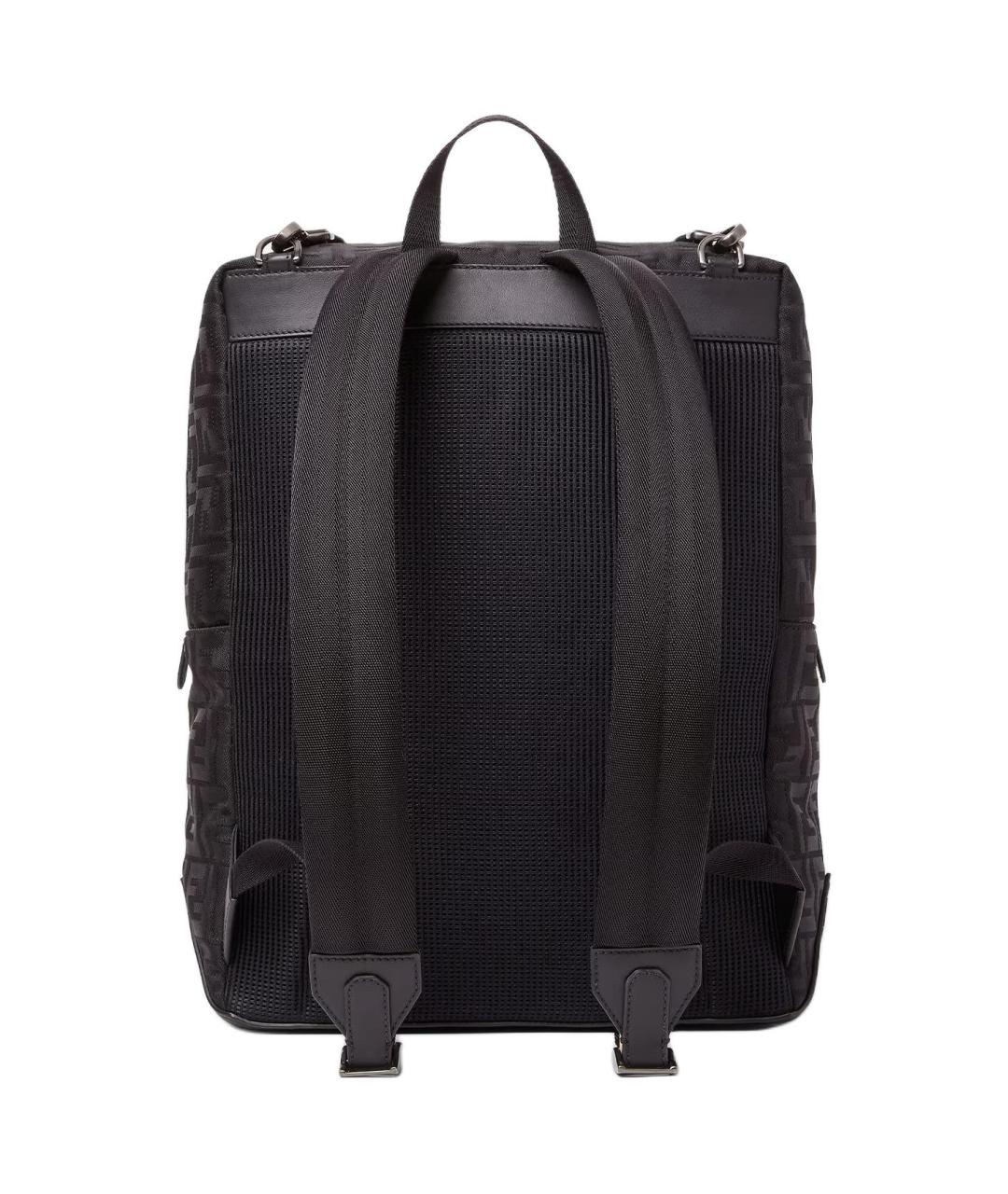 FENDI Черный рюкзак, фото 3