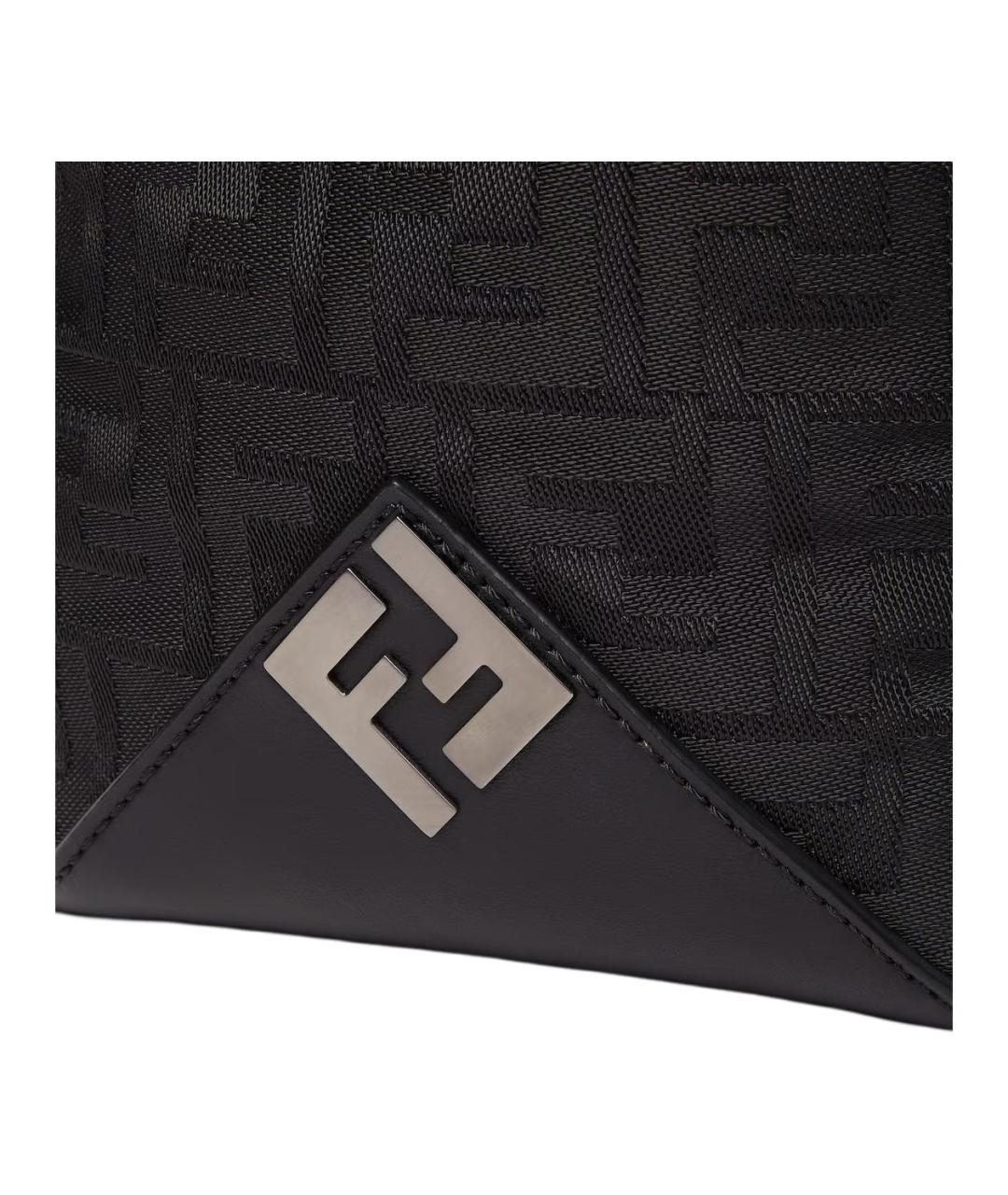 FENDI Черный рюкзак, фото 4