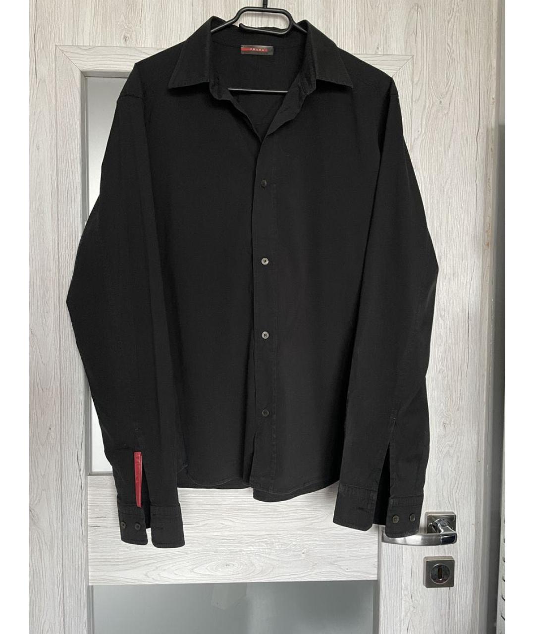 PRADA Черная кэжуал рубашка, фото 6