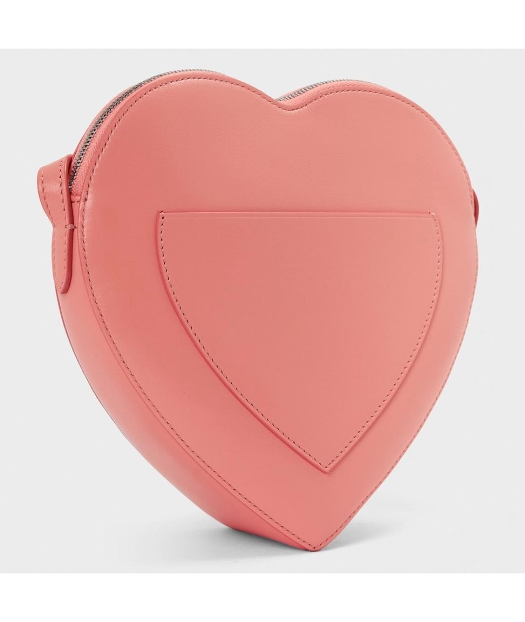 TIFFANY&CO Коралловая кожаная сумка через плечо, фото 2