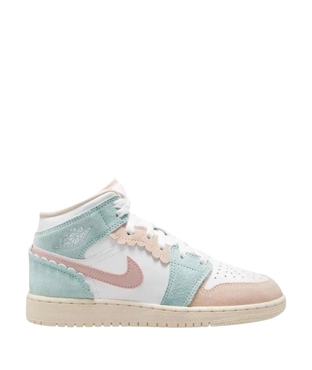 JORDAN Мульти замшевые кроссовки, фото 1