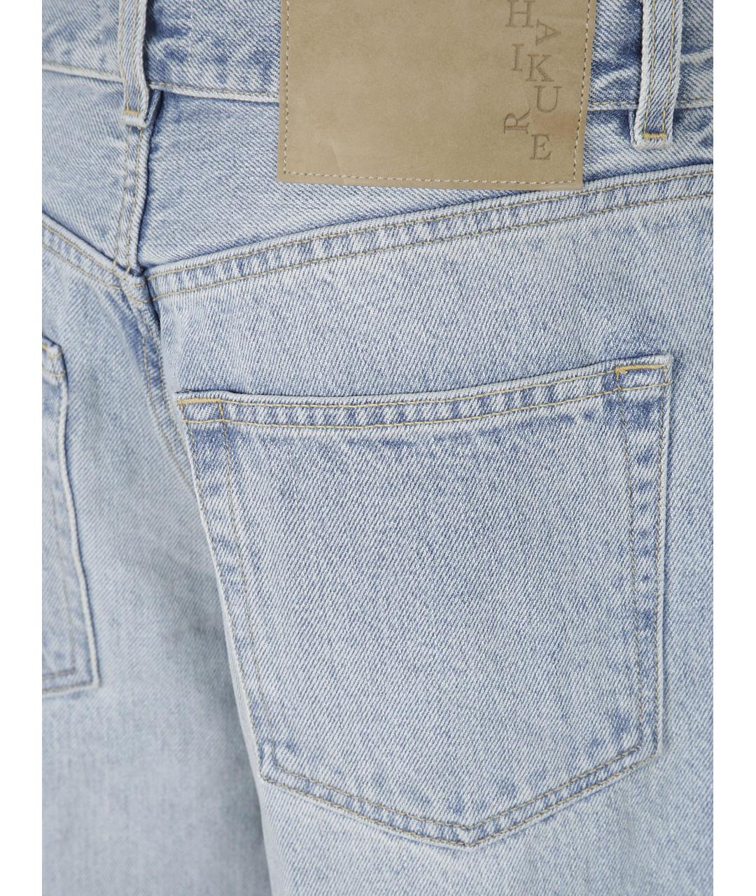 HAIKURE Хлопковые прямые джинсы, фото 3