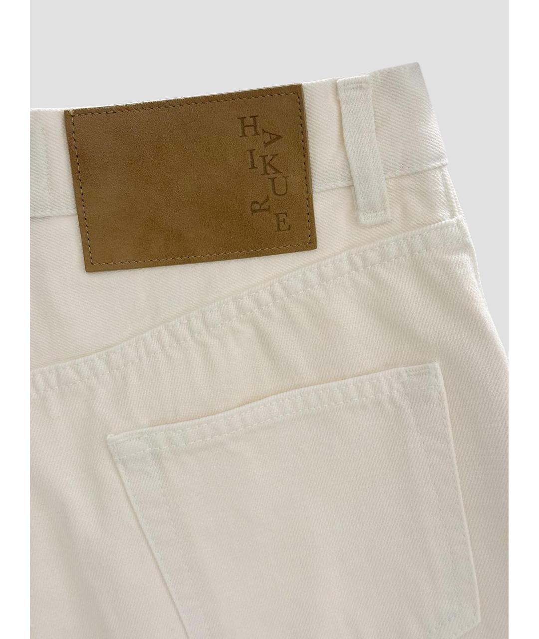 HAIKURE Белые хлопковые шорты, фото 3