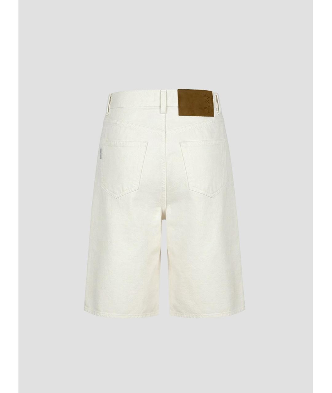 HAIKURE Белые хлопковые шорты, фото 2
