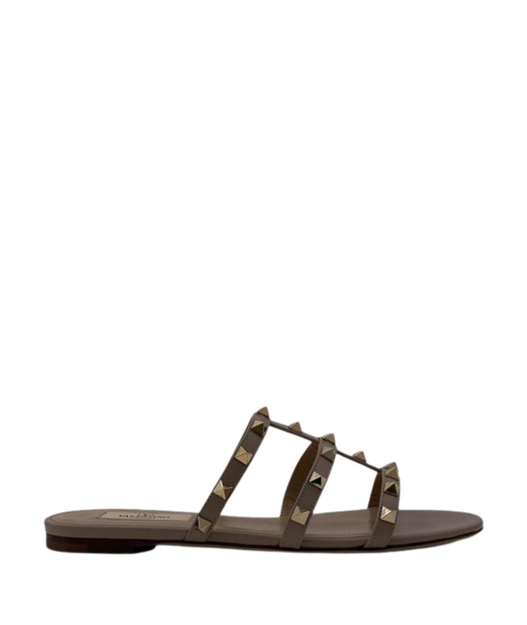 VALENTINO Кожаные шлепанцы, фото 1