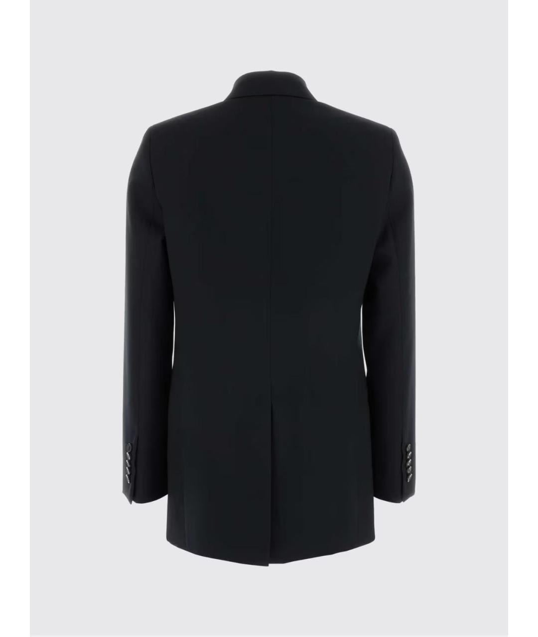 GUCCI Синий шерстяной жакет/пиджак, фото 2