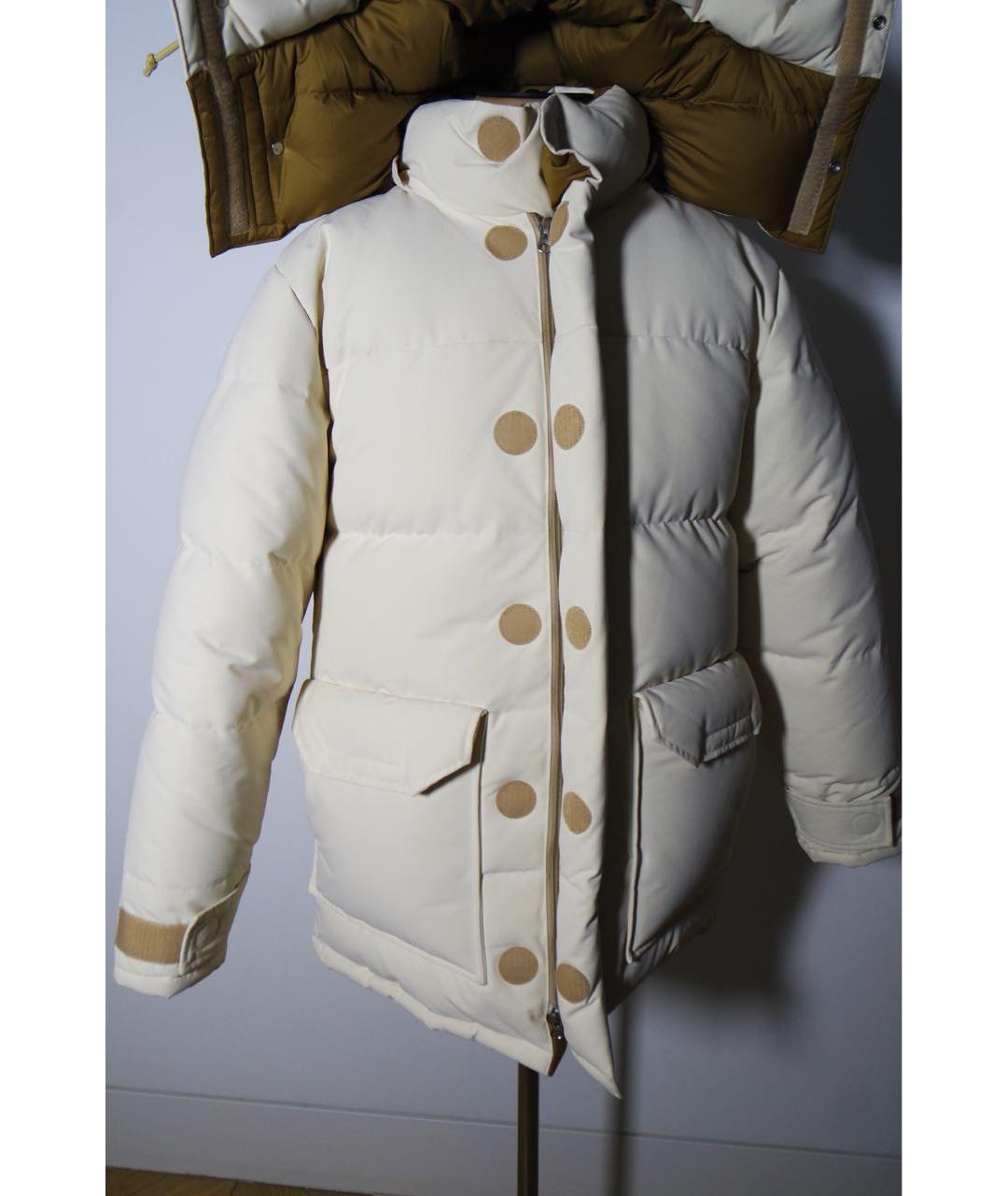 GUCCI Бежевая полиэстеровая куртка, фото 8