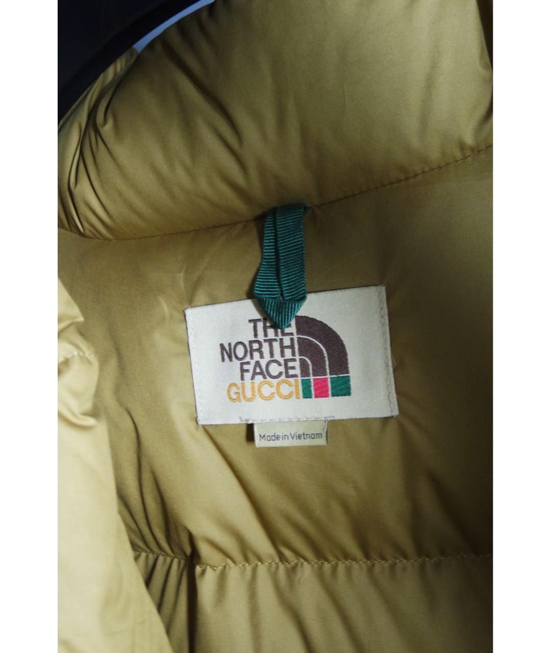 GUCCI Бежевая полиэстеровая куртка, фото 6