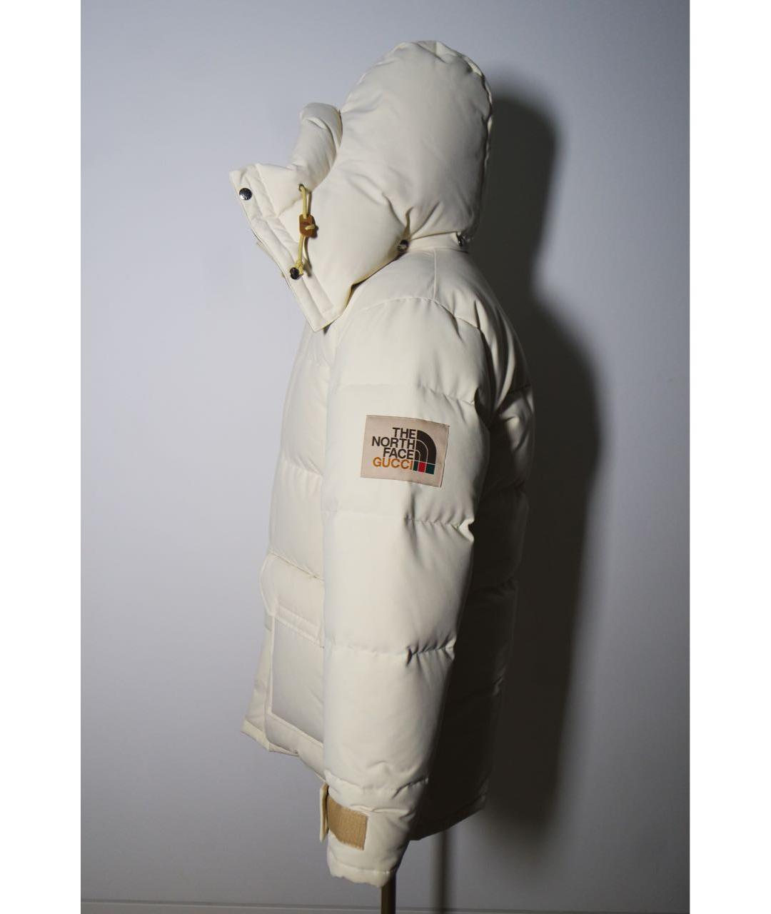 GUCCI Бежевая полиэстеровая куртка, фото 3
