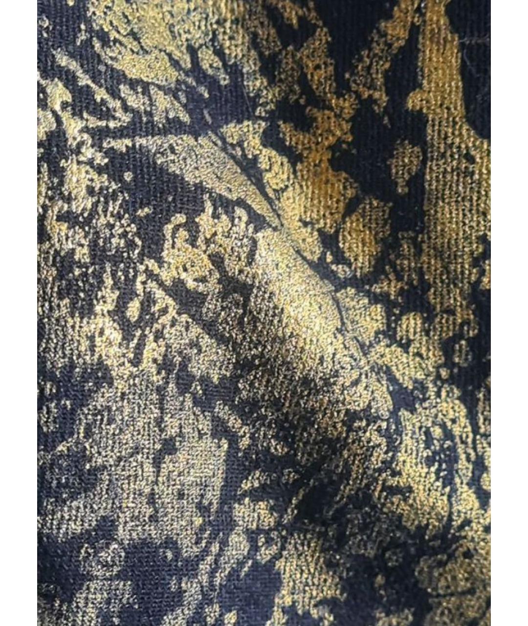 RALPH LAUREN Черные хлопко-полиэстеровые джинсы слим, фото 6