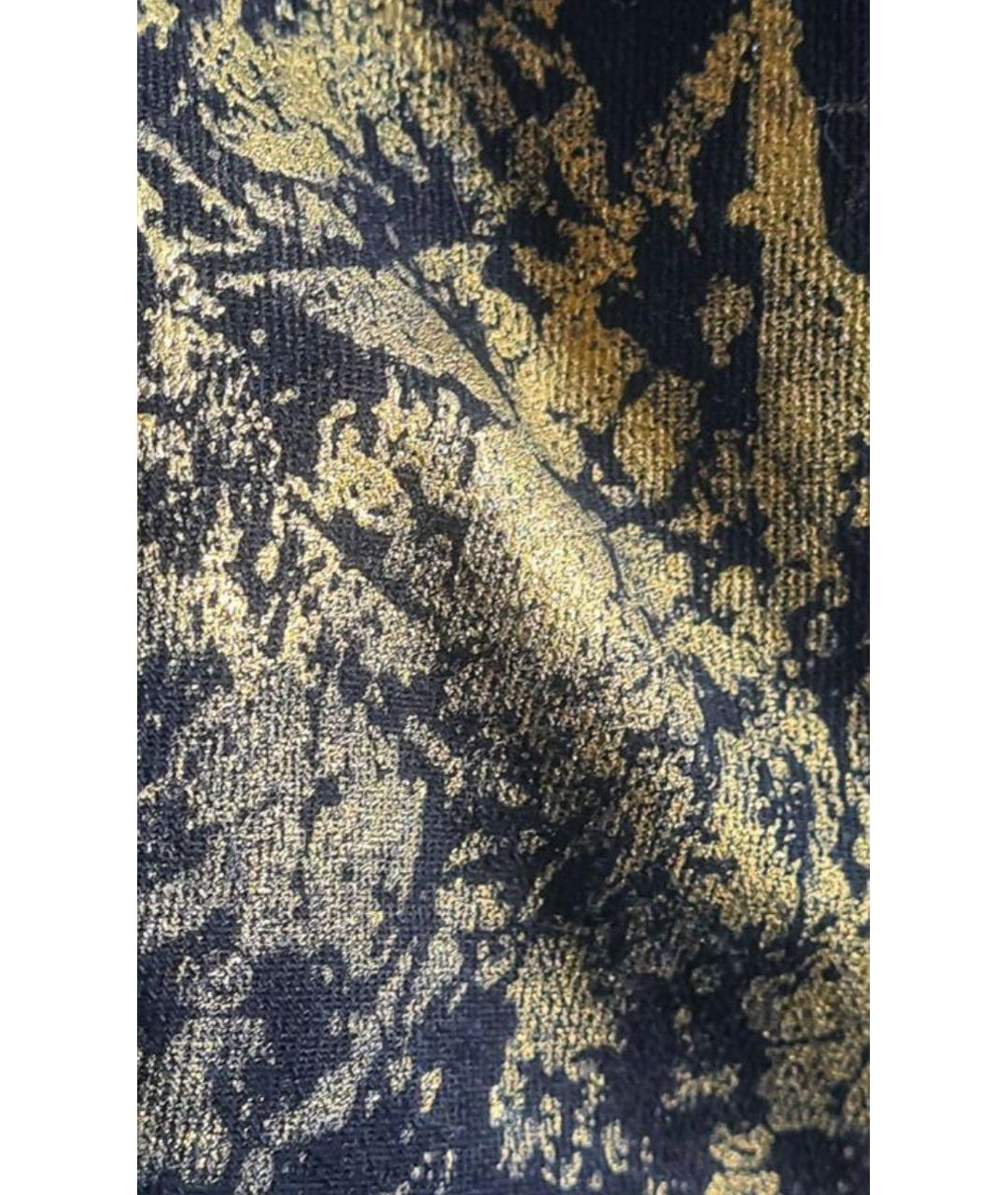 RALPH LAUREN Черные хлопко-полиэстеровые джинсы скинни, фото 5