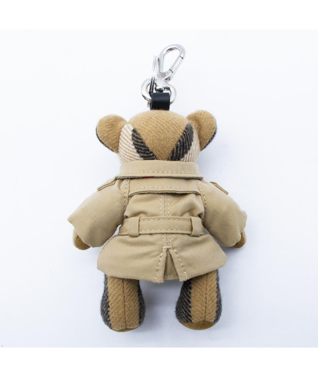 BURBERRY Бежевый брелок, фото 2