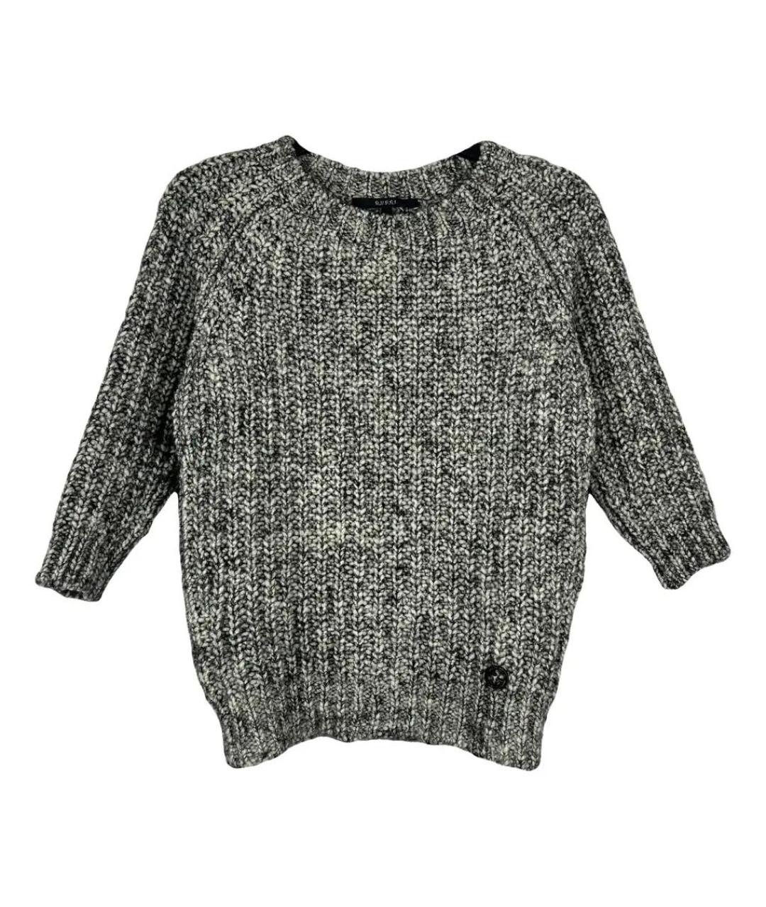 GUCCI Серый джемпер / свитер, фото 9