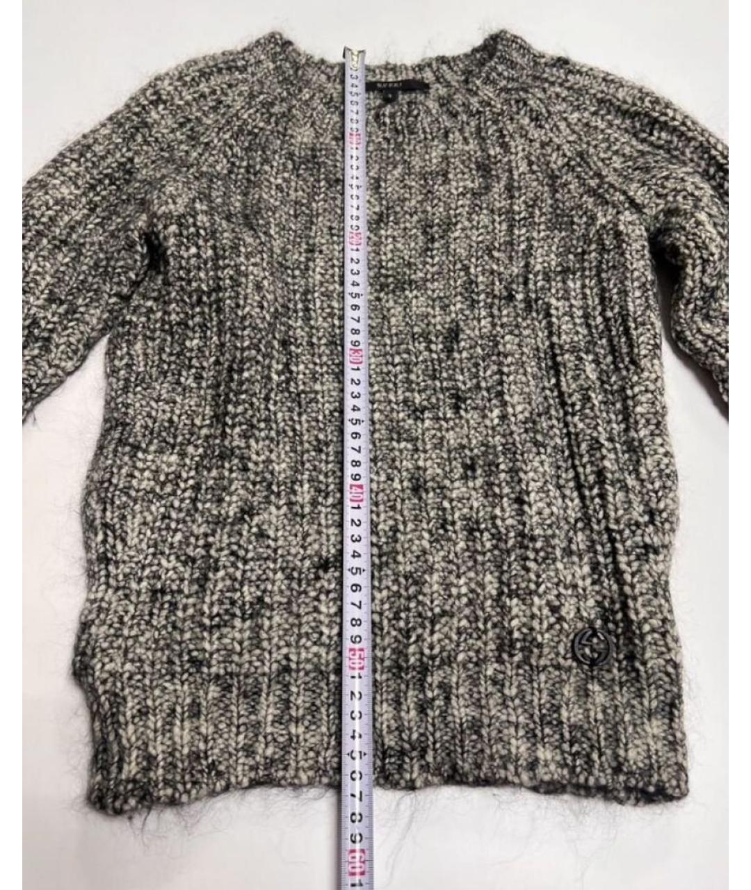 GUCCI Серый джемпер / свитер, фото 7