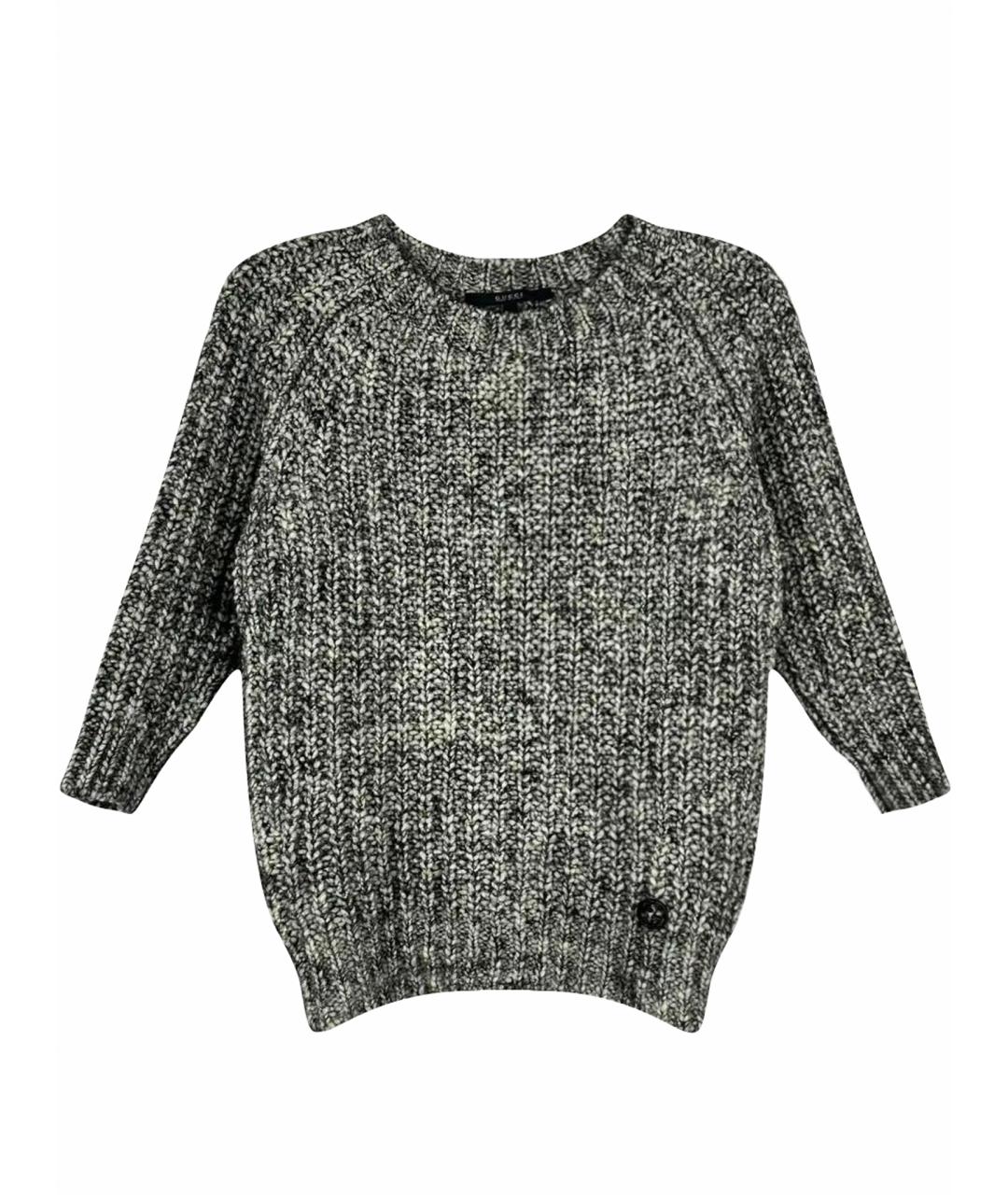 GUCCI Серый джемпер / свитер, фото 1