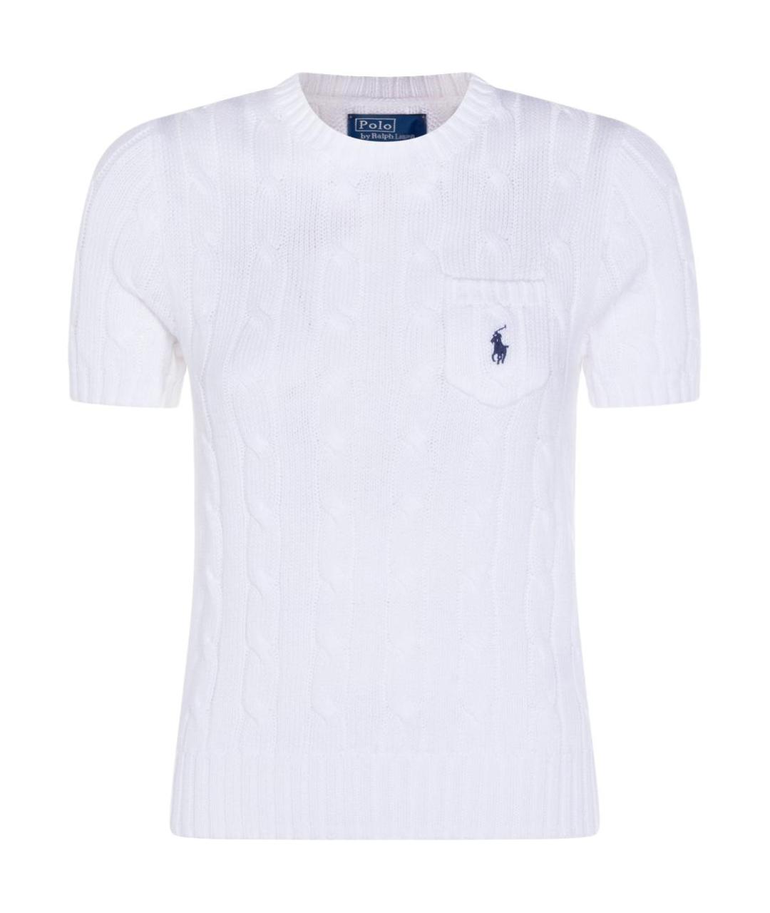 POLO RALPH LAUREN Белый джемпер / свитер, фото 1