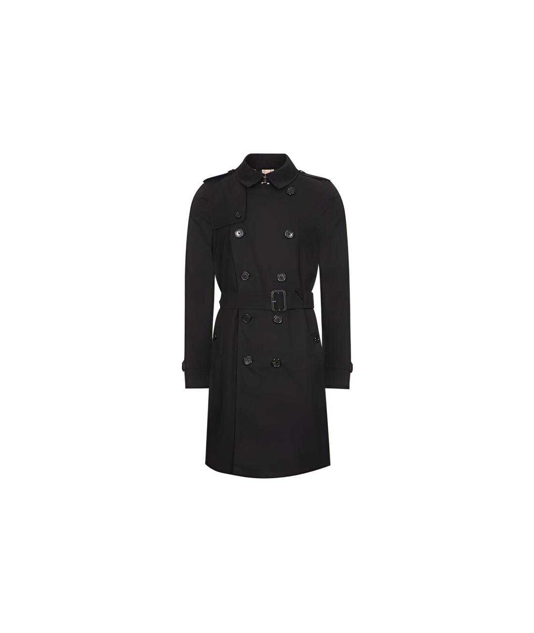 BURBERRY Черный тренч / плащ, фото 6