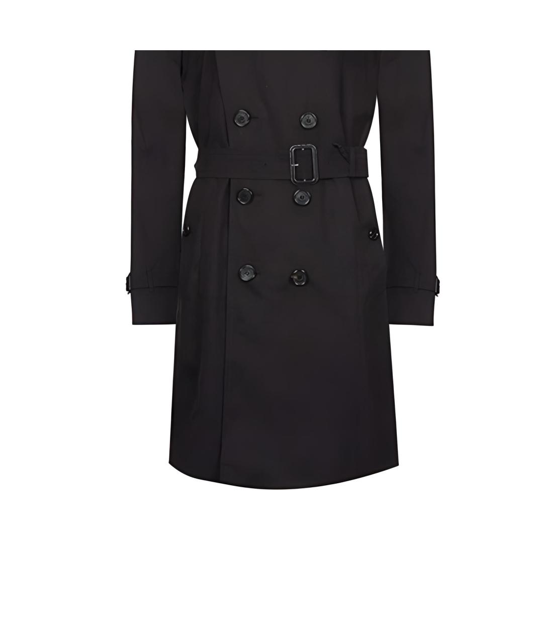BURBERRY Черный тренч / плащ, фото 5