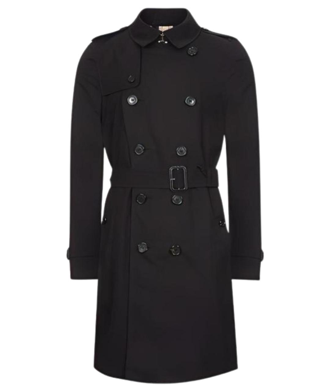 BURBERRY Черный тренч / плащ, фото 1