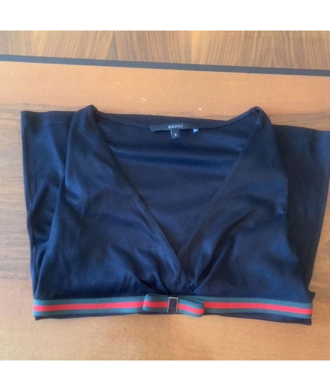 GUCCI Черная футболка, фото 3