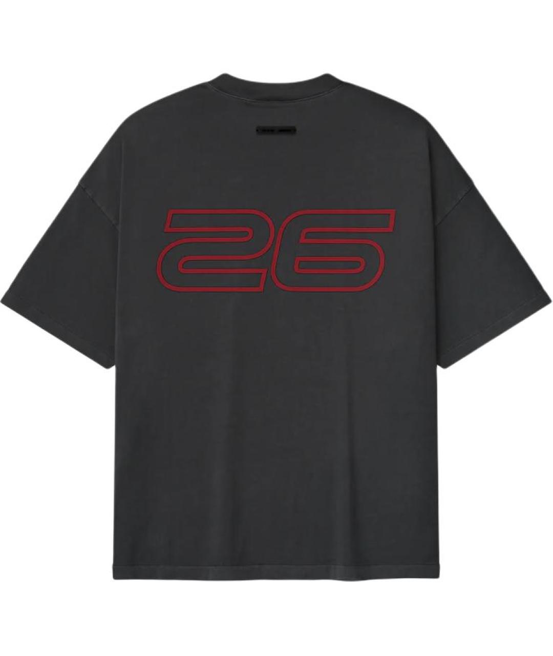 FEAR OF GOD ESSENTIALS Серая футболка, фото 2