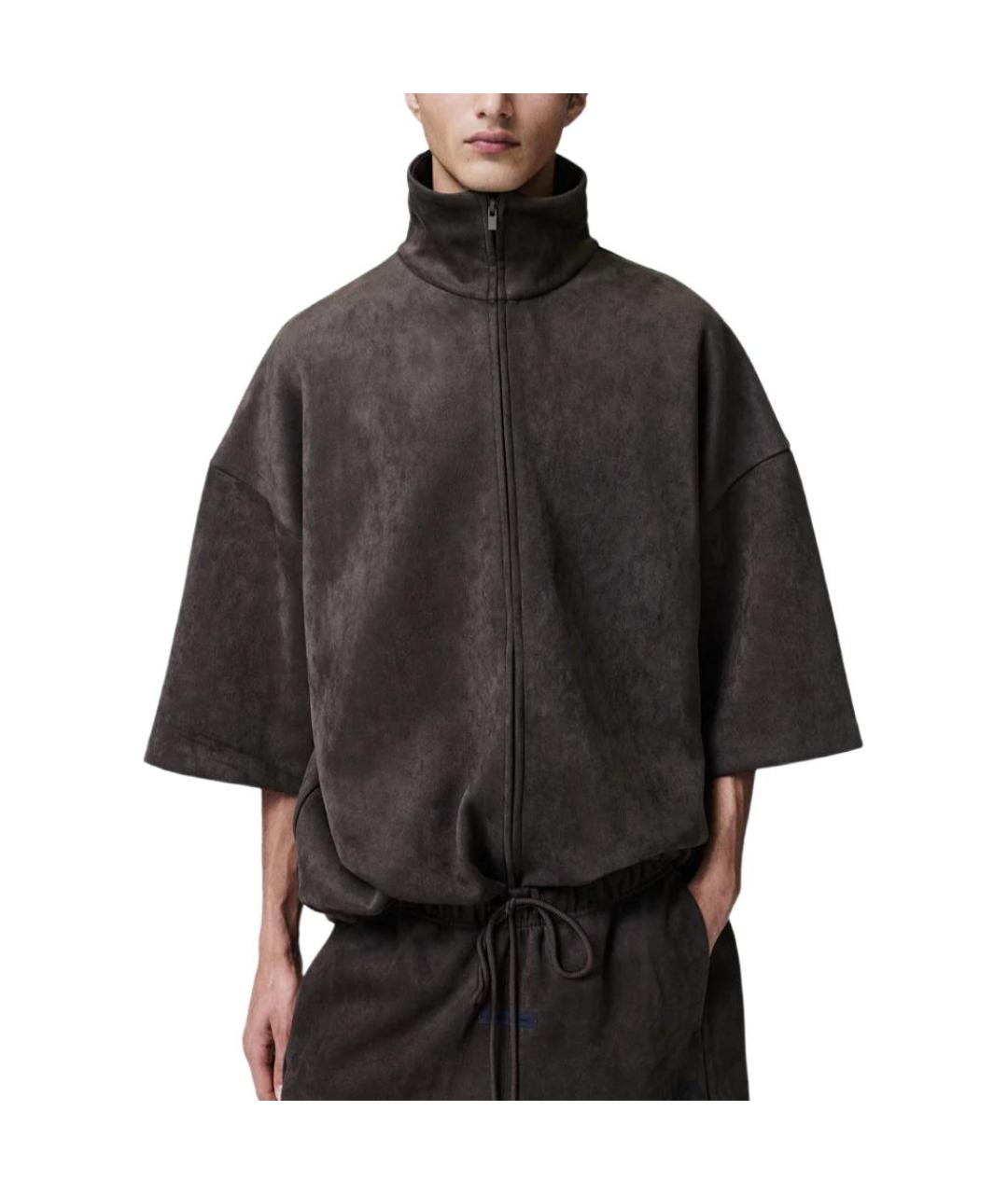 FEAR OF GOD ESSENTIALS Коричневая куртка, фото 4