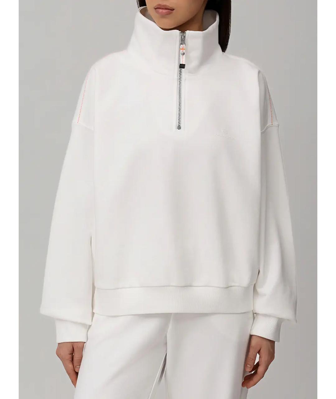 PARAJUMPERS Белый хлопковый костюм с брюками, фото 3