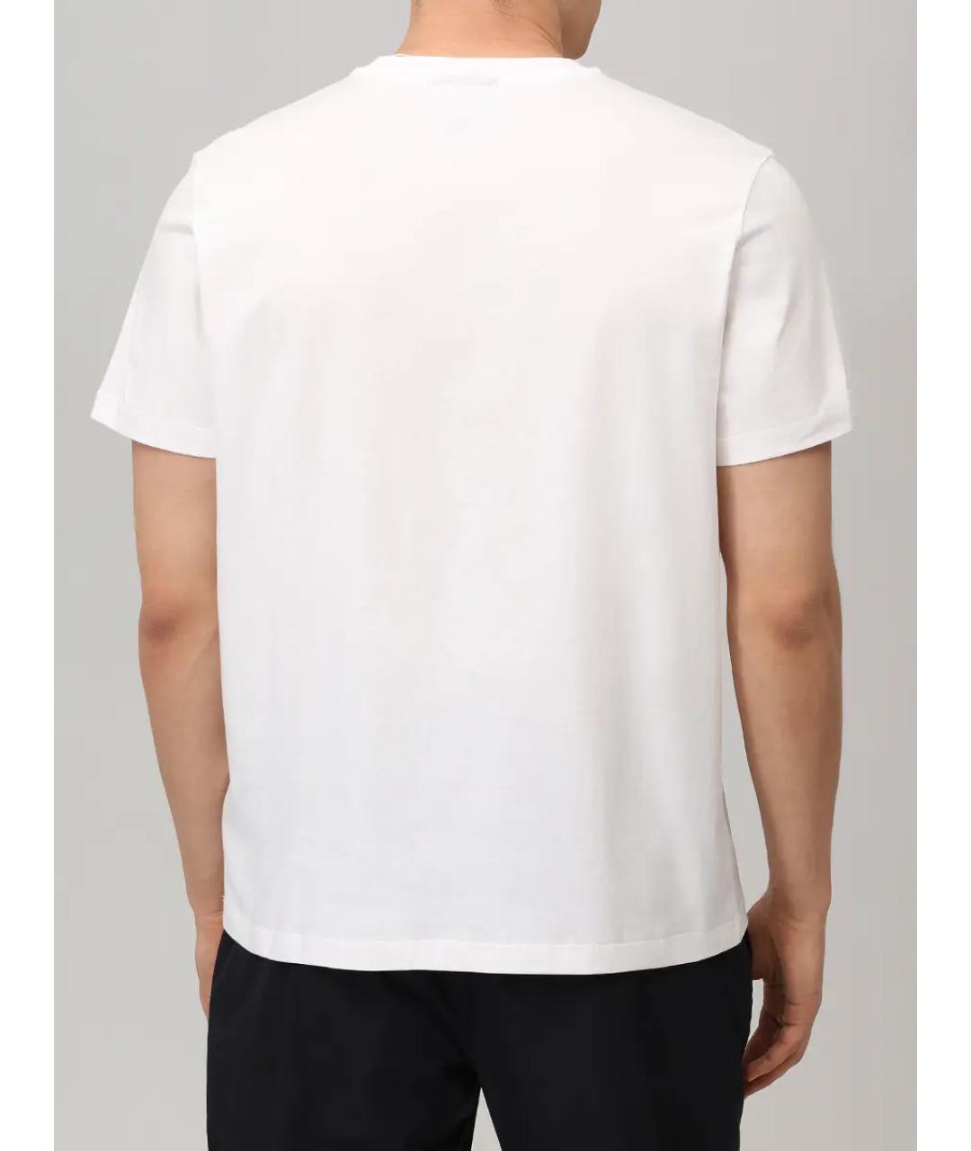 PARAJUMPERS Белая хлопковая футболка, фото 3